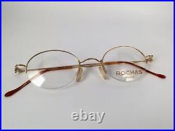 Rochas Glasses Spectacles 9186-01 Original Vintage Eye Frame Elegant Classic