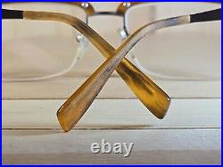 SEE 1817 C3 Vintage Buffalo Horn Browline G Man Eyeglasses Frame France