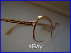 SUPERB Vintage 50-60's eyeglasses frames GOLD filled AMOR made in France