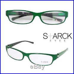 Starck Eyes P0601 20 Eyeglasses Green Grey Frame 57mm Alux Vintage