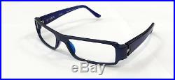 Starck Eyes PL0726 0006 Eyeglasses Matte Blue Frame Vintage 58mm