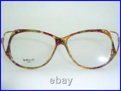 Stendhal, luxury eyeglasses, Gold plated, square, oval, women frames NOS vintage