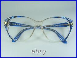Stendhal, luxury eyeglasses, butterfly, oval, women's, frames, vintage, NOS
