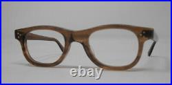 Superbe vintage lunette eyeglasses 1950-60 thick 8 mm frame france rare