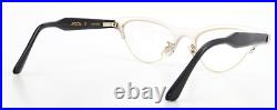 TRACTION PRODUCTIONS Glasses Spectacles Argon 6 Vintage 80s Chic Cat Eye Silver