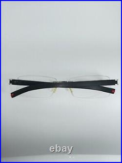 Tag Heuer, luxury eyeglasses, rimless, square, Platinum plated Titanium, frames