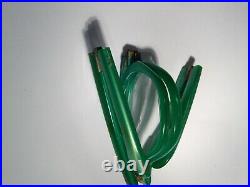 True VINTAGE LUGENE green FOLD-UP Toirtoseshell Acetate Frame & case