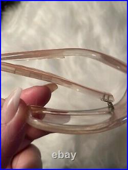 UNIQUE True Vintage 60s Cat Eye Winged Granny Glasses MADE IN FRANCE Mrs Maisel