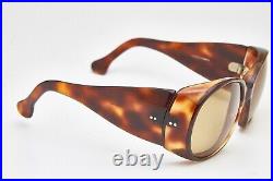 Unique 1980s vintage sunglasses chunky tortoise rave eyeglasses NEW STAR MO. LE