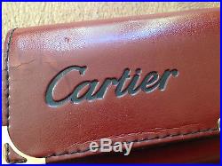Used Vintage 1980's Cartier Made In France 140 Vendome Eyeglasses With Case READ