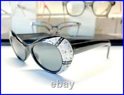 VINTAGE 50s-60s RARE Rhinestone Eye Glasses LOT OF 2 Made In France SEE DETAILS