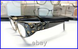 VINTAGE 50s-60s RARE Rhinestone Eye Glasses LOT OF 5 Made In France SEE DETAILS