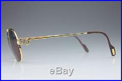 VINTAGE CARTIER 1988 TANK 5914 / GOLD LUXURY FRAME / MADE in FRANCE