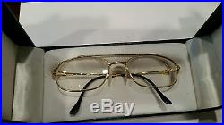 Vintage Fred Fregate Paris Gold & Platinum Eyeglass/sunglass Frames
