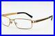 VINTAGE FRED HAWAI C1 COL. 213 GOLD BLACK AUTHENTIC EYEGLASSES WithCASE