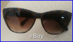 VINTAGE RARE ARIA France Oversized Brown Tortoise Sunglasses Eyeglasses Frames