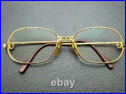 VINTAGE cartier eyeglasses 56-17-135 size nice condition
