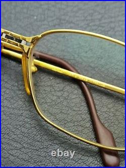 VINTAGE cartier eyeglasses 56-17-135 size nice condition