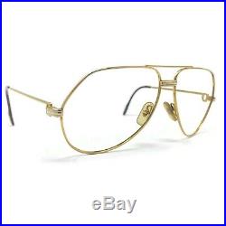 VTG 1983 Authentic Cartier Vendome Louis 62 14 140 GP Sunglass Eyeglass Frames