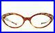 VTG 60’s NOS GHG Tortoiseshell Eyeglass Frames with Rhinestones Gold Oval France