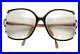 VTG 70s NINA RICCI GLASSES Handmade France Oversized Black Crystal Studded Frame