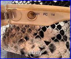 VTG Emmanuelle Khanh Paris Glasses 2021 PC 14 Made in France RARE White Frames