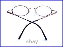 VTG Logo Paris Petite Oval Purple Metal Frame Eyeglasses LM 2402 01 45 20 130