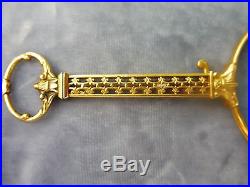 Very Fine 14k Gold Lorgnette Glasses 8 Penny Weights