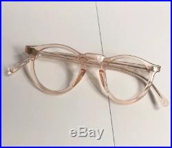 Vintage 1950's Frame France Panto Eyeglasses Handmade In France Antique Lunettes