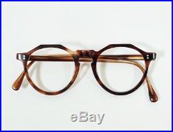 Vintage 1950s French Eyeglasses Crown Panto Made In France Frame France