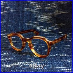 Vintage 1950s French eyeglasses thick crown panto