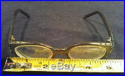 Vintage 1950s Swank frames glasses rhinestones UNIQUE! 46/20 made in france