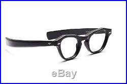Vintage 1950s cat eye eyeglasses Riviera Heavy by Selecta in black 46-20 mm EG4