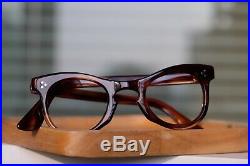 Vintage 1950s frame France eyeglasses sunglasses handmade in France 3 Dots Rivet