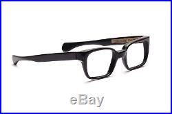 Vintage 1960s Commodore eyeglasses by Selecta for men in black size 48-22mm EG37