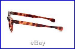 Vintage 1960s eyeglasses for men Selecta demi amber 52-22mm mod. Commodore W6