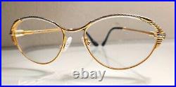 Vintage 1970s FRED GOETELLE FRANCE Bi-Color Frame Eyeglasses Sunglasses