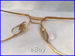 Vintage 1980s CARTIER TANK L. C Luxury Eyeglass Frame 59mm Made In France
