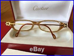 Vintage 1980s Cartier De Paris eyeglasses + original box