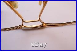 Vintage 24K gold filled eyeglasses frames Cartier Paris 62-14. 140 men's med/lar
