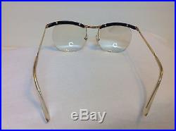 Vintage 3 Pair AMOR Cat Eyeglasses Frames Gold Filled Salesman Sample France