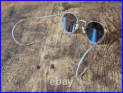 Vintage 40s Gold Filled Round Eyeglasses Frame Made In France