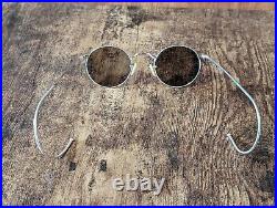 Vintage 40s Gold Filled Round Eyeglasses Frame Made In France