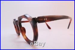 Vintage 40s eyeglasses frames hand made in France men's small women's medium EXC
