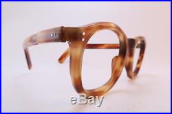 Vintage 50s 6mm acetate eyeglasses frames hand made in France