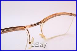 Vintage 50s AMOR gold filled eyeglasses frames France men's SML/MED women's MED