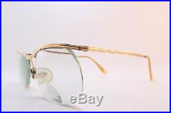 Vintage 50s AMOR gold filled eyeglasses frames made in France men's medium