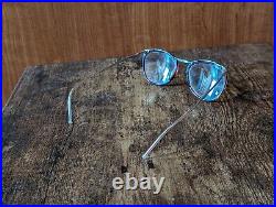 Vintage 50s Amor White Gold Filled Eyeglasses Frame Made In France