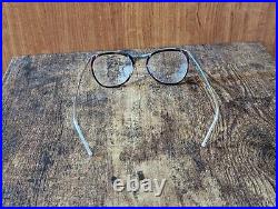 Vintage 50s Amor White Gold Filled Eyeglasses Frame Made In France