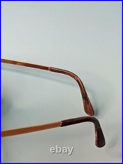 Vintage 50s L'amy Stevan Gold Filled Eyeglasses Frame France Made 51/22 #111